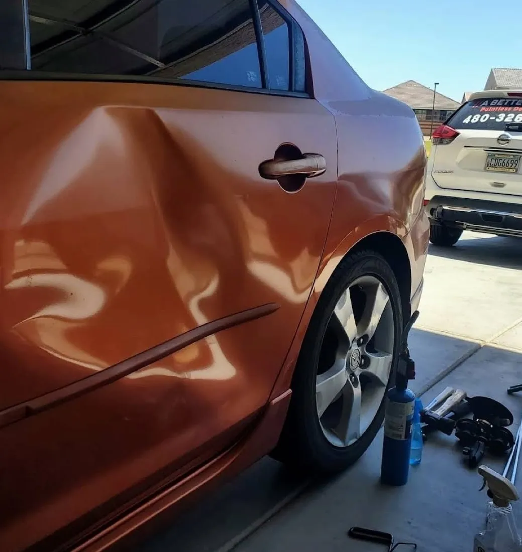 Door Ding Repair before